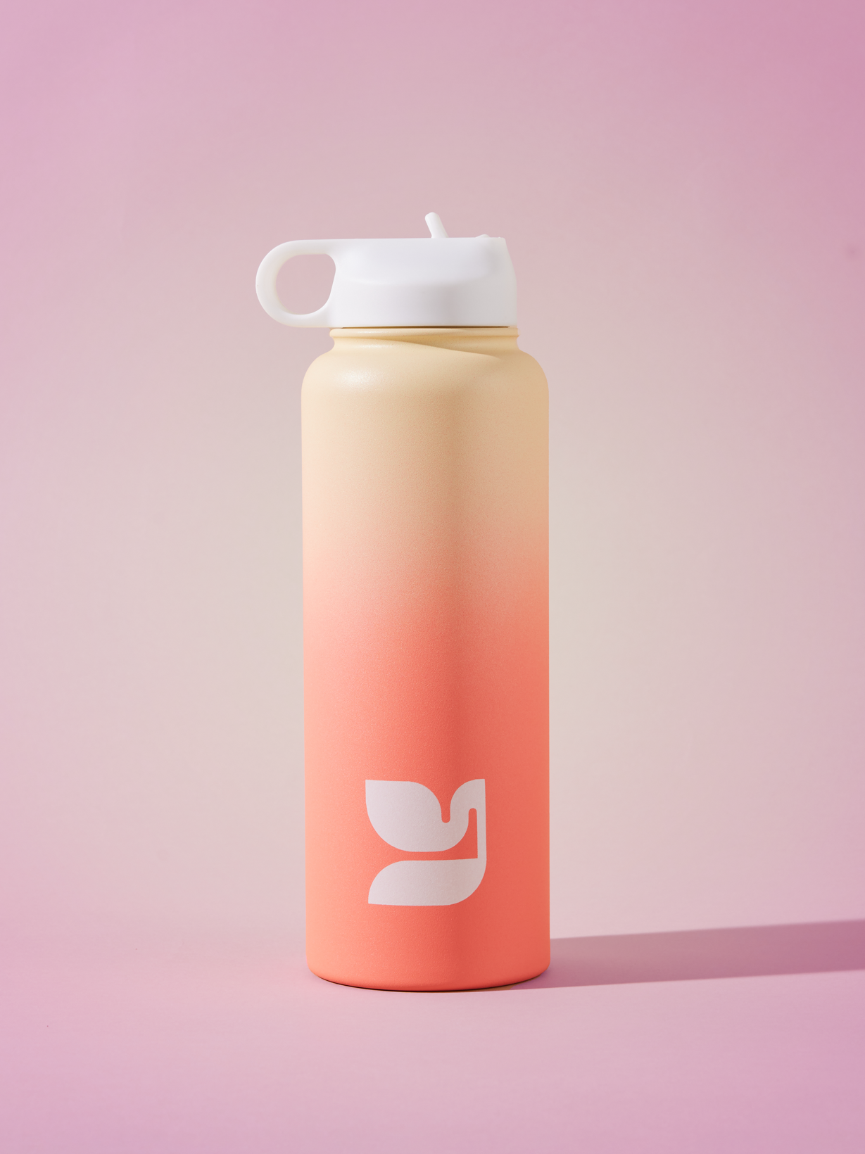 1.2L Stainless Steel Bottle - Peachy