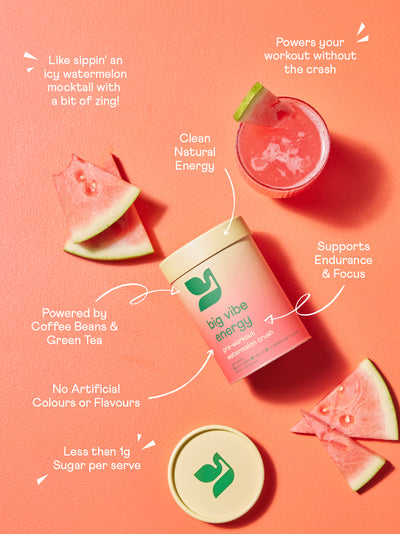 Natural Pre Workout - Watermelon Crush